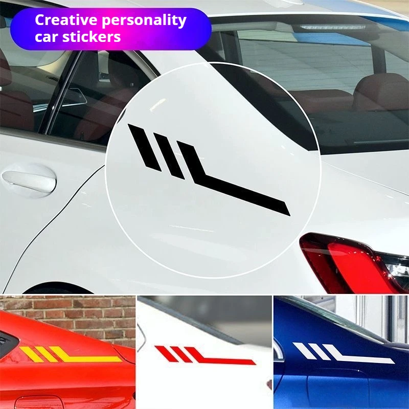 

Car stickers, front and rear bumper stickers, body fender personalized reflective waterproof decals