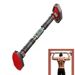 Telescopic Horizontal Bar Pull Up Bar Home Adjustable Stable Door Horizontal Pole Chin Up Training Bar Home Fitness Equipment