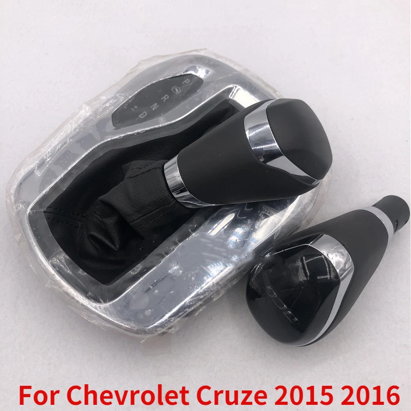 

CAPQX For Chevrolet Cruze 2015 2016 Car automatic catch transmission shift lever cover handball shift lever dust cover assembly