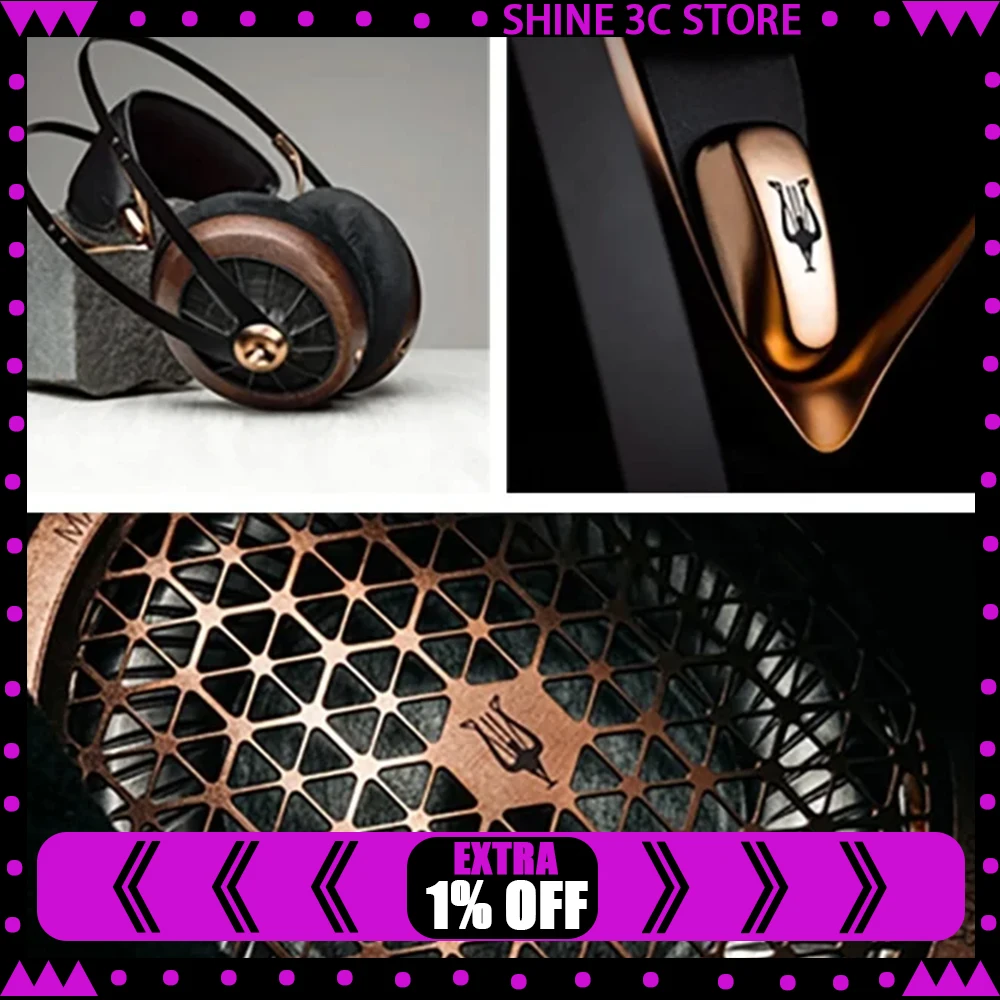 

MEZE Audio 109Pro Наушники с открытой подвижной катушкой Проводные HIFI звуковые стереонаушники 50 мм с подвижной диафрагмой Алюминиевый корпус Настроить