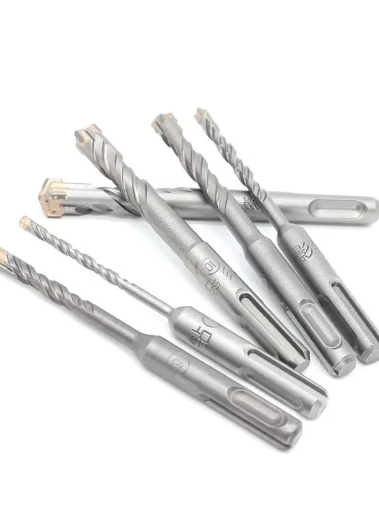 1 pièces 5/6/7/8/10/12mm béton SDS Plus foret 110mm 160mm 4 couteaux électrique marteau foret pointes croisées tige ronde