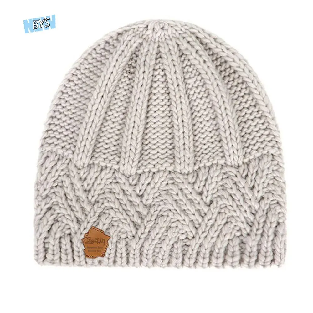 

Warm Retro For Girls Casual Thick Winter Home Hat Faux Fur Autumn Hats Skullies Caps Korean Beanies Women Knitted Diamond Caps