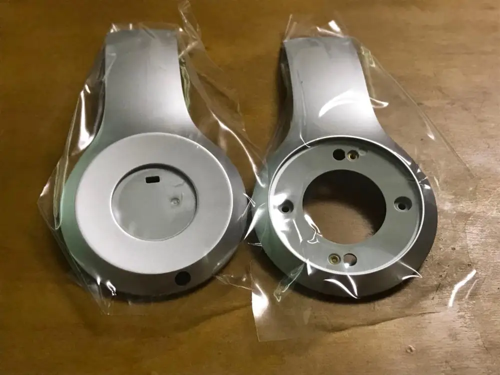 Carcasa de repuesto para auriculares, haz de luz exterior, piezas de biseles de panel, cubierta de plástico para auriculares inalámbricos Solo 2 2,0 3