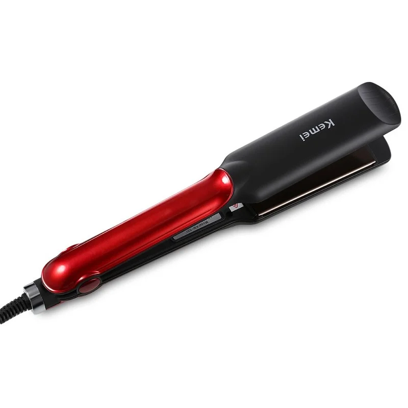 

Kemei KM-531 Professional Hair Straightener Titanium Porttable Fashion Style Plate Perm Flat Hair Iron Wet / Dry Hair Styling