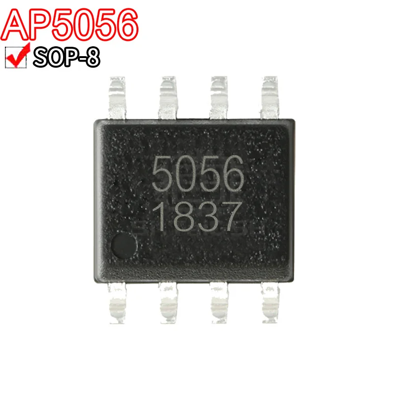 10PCS AP5056 Screen: 5056 battery charge management chip SOP8 patch 8-pin