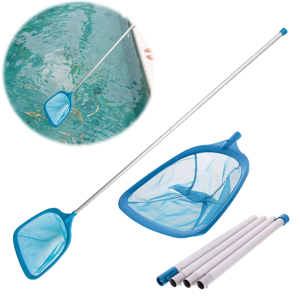 شبكة مقشدة حمام السباحة مع عمود معدني شبكة حمام السباحة مقشدة راك بركة ليف مقشدة منظف حمام السباحة لحمامات السباحة والمنتجعات الصحية وأحواض استحمام ساخنة #1