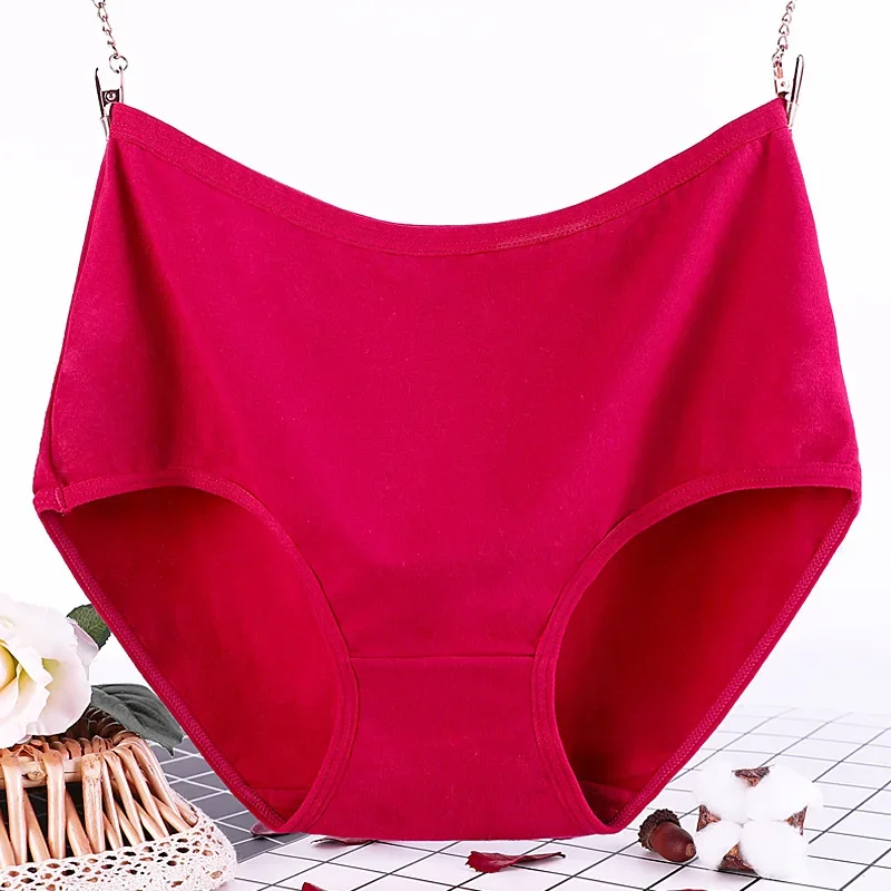 

Women Shorts Underwear Plus Size Women's Pure Cotton Underwear Fat 100kg Mid-waist Plus Fat Plus Size Mother Panties for Women