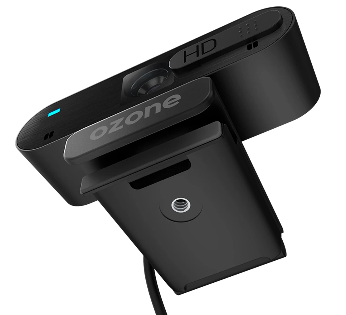 OZONE LIVE X50 Camara - Diseñada para Gaming - Webcam 1080p, 30fps, 2 Microfonos, Autofocus, USB, Negro
