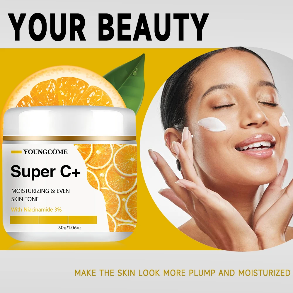 YOUNGCOME VC كريم وجه مرطب ترطيب عميق تفتيح ثبات مكافحة الشيخوخة النساء كريم وجه تجميل الوجه العناية بالبشرة #4