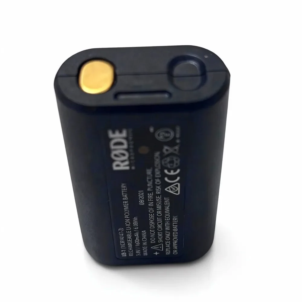 

100% оригинал 1600 мАч 3,8 В для RODE LB-1 VideomicPro + серии исполнителей, беспроводной микрофон, перезаряжаемая батарея