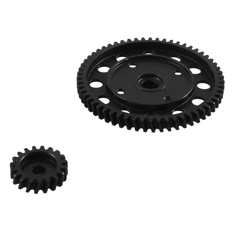 A45F-For 1/5 Losi 5Ive-T ROVAN LT KM X2 DDT FID RACING TRUCK RC CAR PARTS,Medium Differential Gears 58T Or 19T Gear