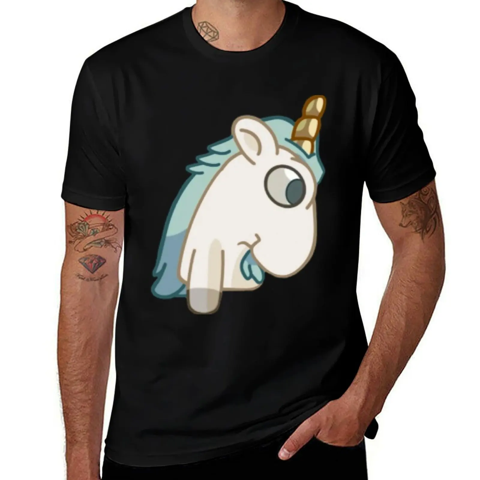 

Unicorse Children Pose T-Shirt man t shirt customs design your own plus size clothes vintage men tshirt