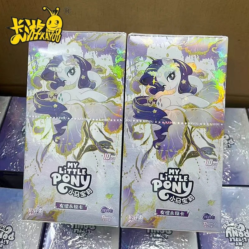 original-kayou-my-little-pony-card-friendship-eternal-card-radiant-moon-vol11-gilded-flash-cards-anime-collection-card-toy-gift