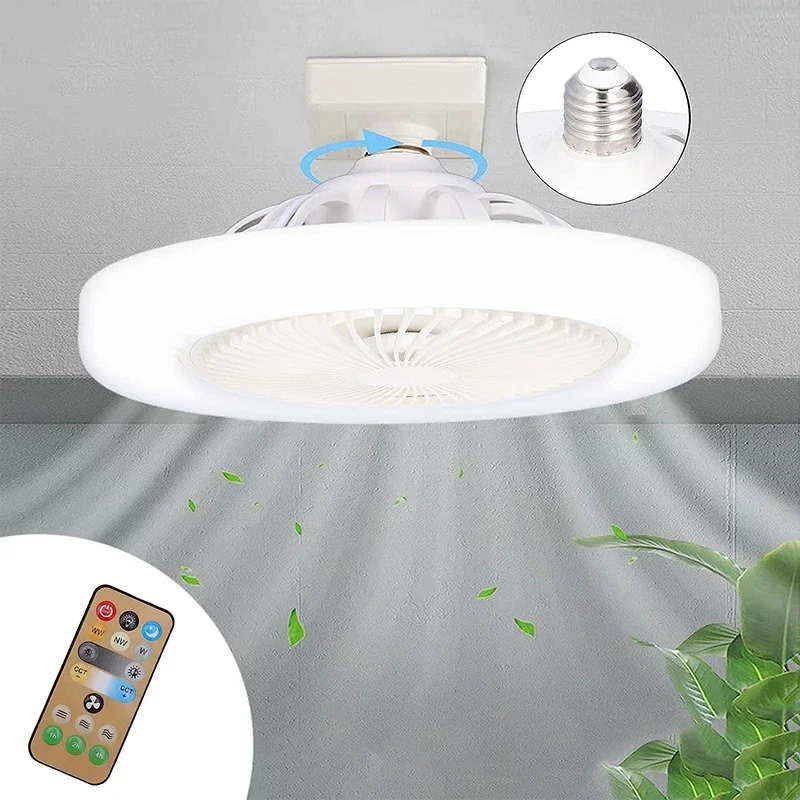 

Modern, Minimalist Lighting With Remote Control And Aromatherapy Ceiling Fan For Bedrooms, Living Rooms And Home Silence