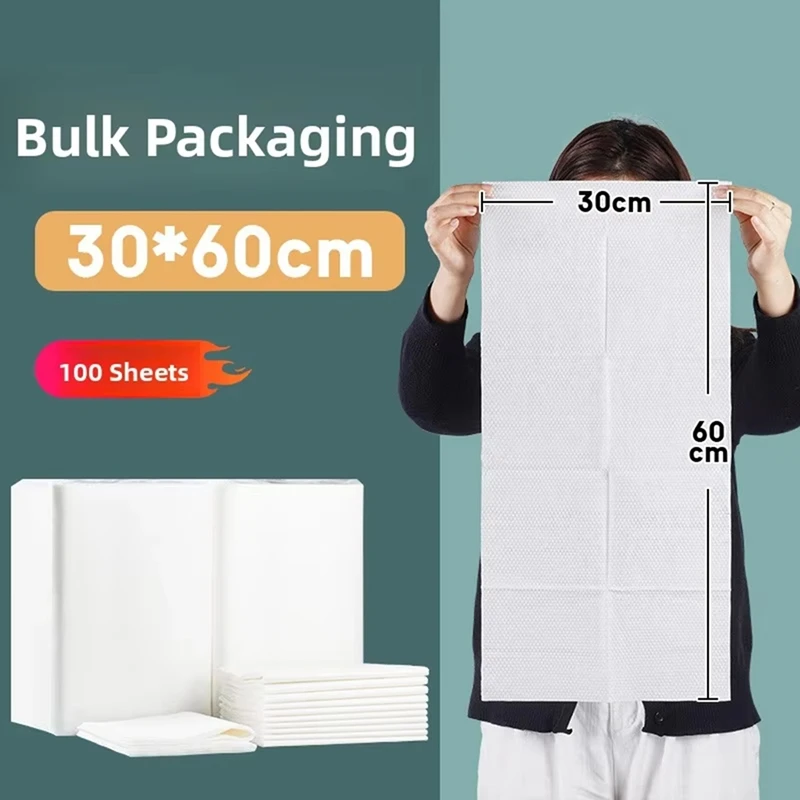 Disposable Hotel Bath Towel Salon Special Bath Towel Once Use Beau Salon Barber Op Head Towel Foot Bath Cleaning 100pcs-A27R