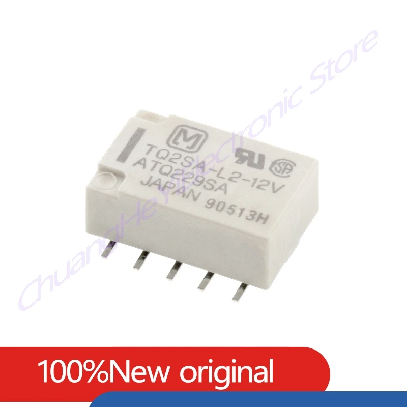 5Pcs/Lot 100% Original New Relay TQ2SA-L2-5V TQ2SA-L2-12V TQ2SA-L2-24V SMD 10PIN 5V 12V 24V Signal