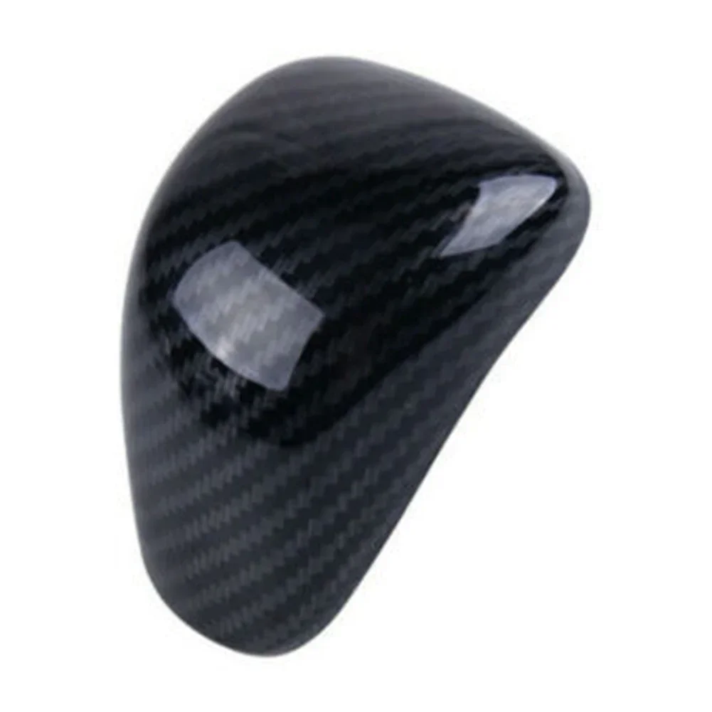 Carbon Fiber Gear Shift Knob Shifter Cover Trim for Honda For Accord 9th 9 5th Stable Performance Precise Fitment