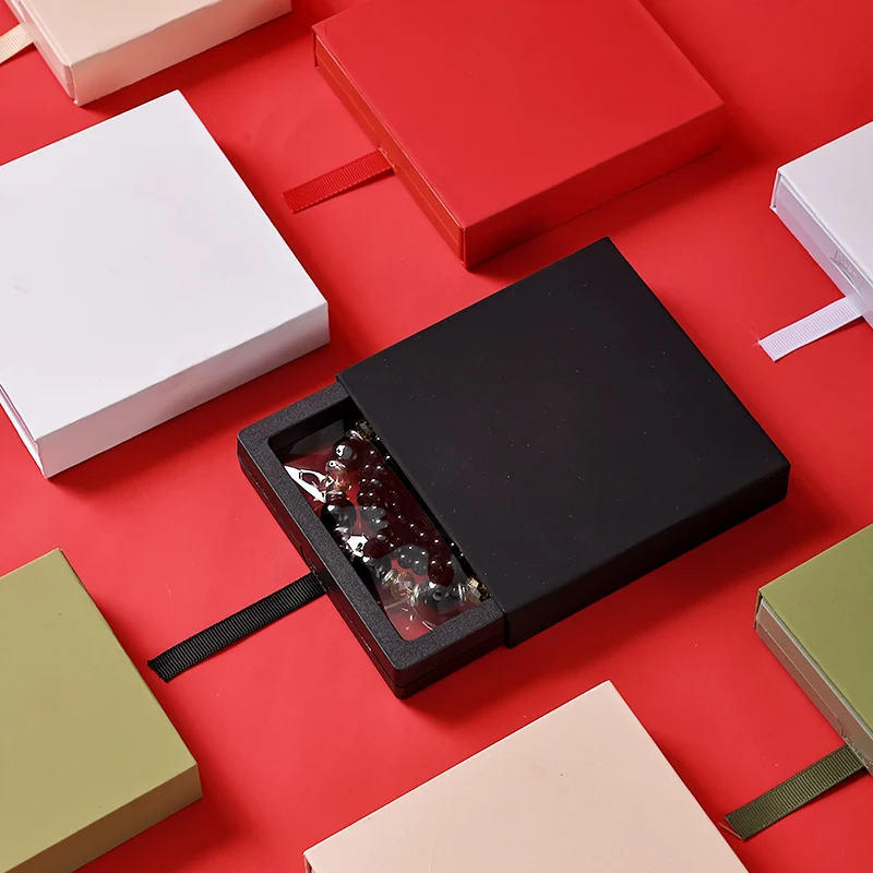 3-teiliges Set, transparente schwimmende Präsentationsbox in 3 Größen, Schmuckaufbewahrungsbox aus Kunststofffolie, Schmuckverpackungsbox/Geschenkbox