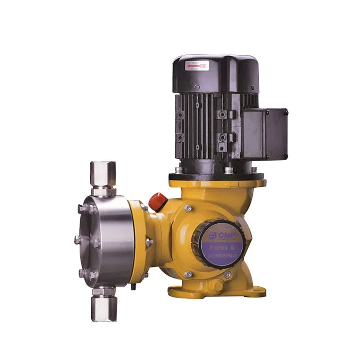 مضخة قياس الحجاب الحاجز الميكانيكية CNF مقاومة للأحماض والقلويات المصنوعة من البلاستيك الهندسي للمواد الكيميائية السائلة