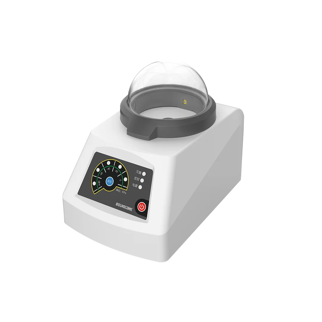 

Hearing Aid LED UV Sterilizer Vacuum Desiccator Dryer EW01-M Vacuum Pump