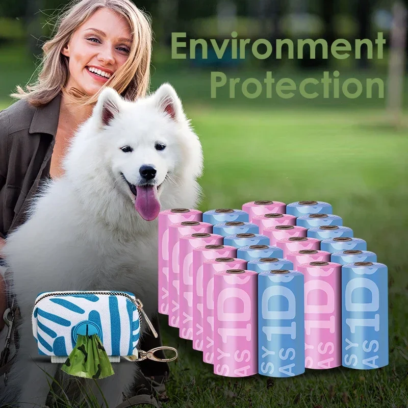 EPI Biodegradable Pet Garbage Bag, Dog Poop Bags, Dispense Cleaning Supplies, Products for Dogs