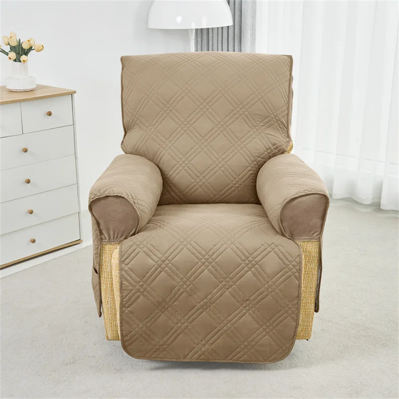 1 Seater Recliner Sofa Covers for Living Room One-piece Wear-resistant Armchair Chair Cover Easy - Install Funda Sillon Relax