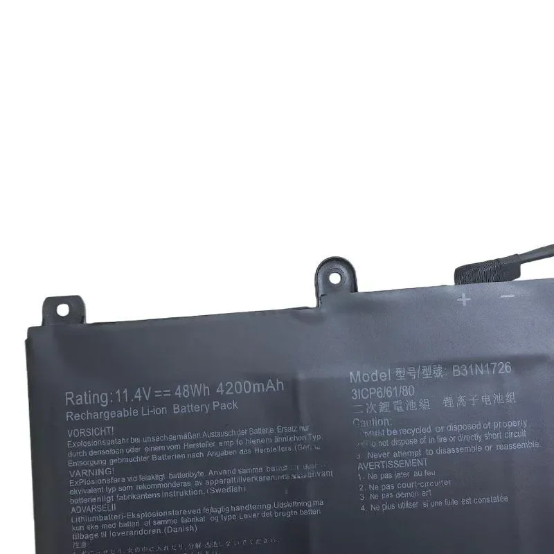 for ASUS B31N1726 G512LI G531G GT GD GL531G GT Notebook Battery Long Line