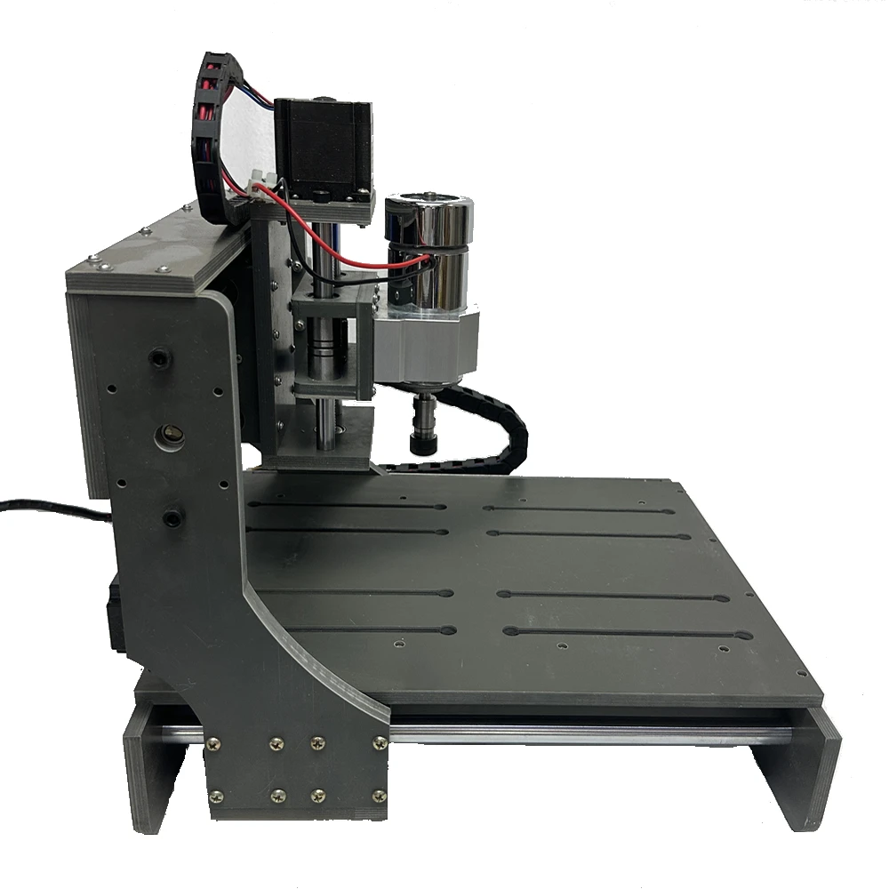 DIY 2030 PVC Frame USB 4 Axis CNC Engraving Machine 3020 Embossed Round Sculpture PCB PVC Milling Machine Hard Wood Router 300W