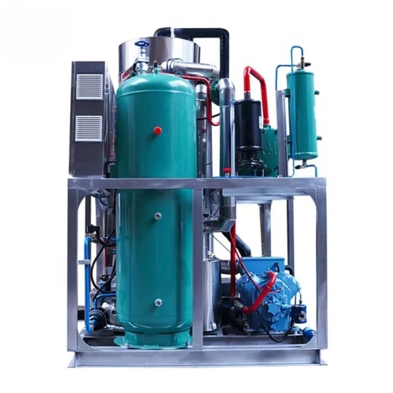 YG Customized CE Approval Ice Tube Maker Machine 10 Tons For Cylinder Ice For Human Consumption Hollow Solid Ice Tube