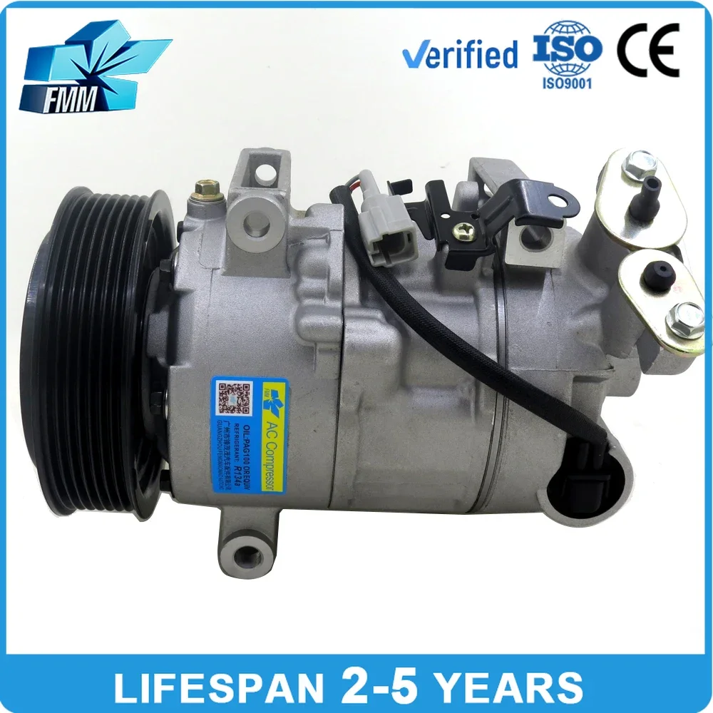 

6SEL14 Ac Compressor 12V for RENAULT megane 2.0 Grand Scenic 447150-0010 447150 447150-0013 DCP23031 TSP0155964 8200956574
