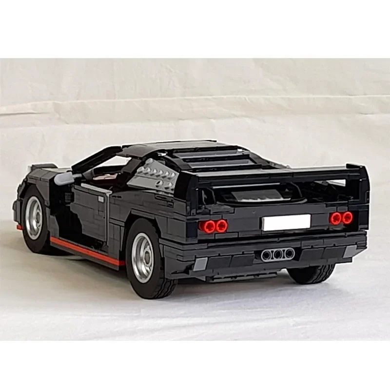

Classic 90s Sports F40 Supercar Racing Building Blocks Model 998 PartsMOC Creative Boys Kids Birthday Building Blocks Toy Gifts