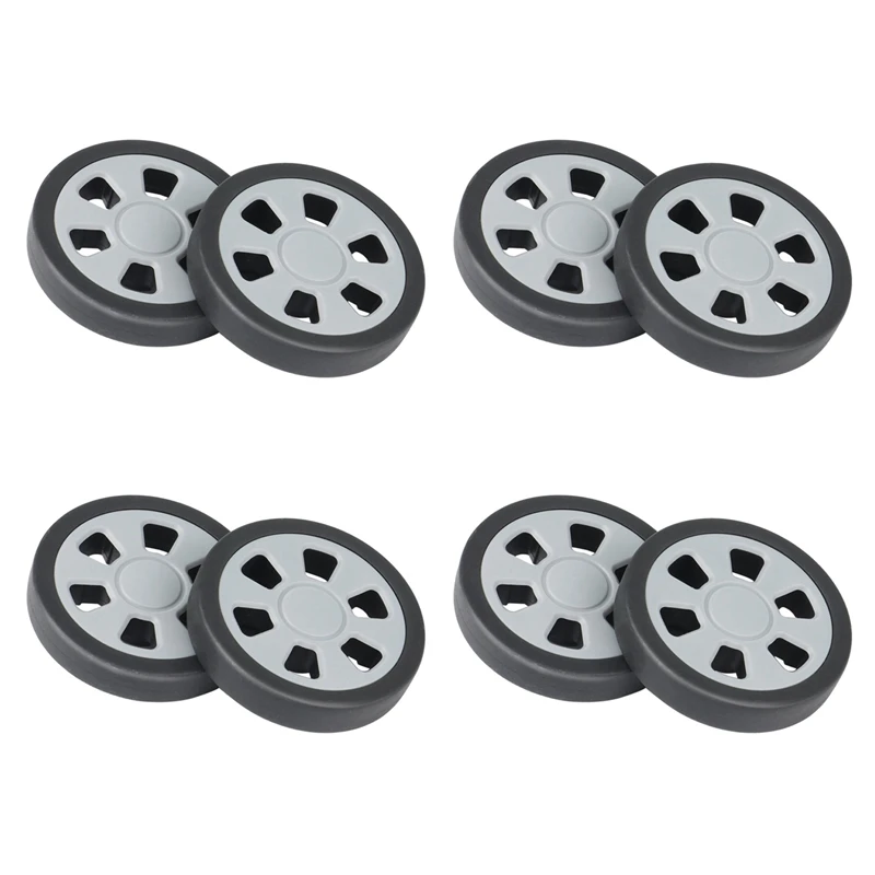 Hot Kf-4X Luggage Accessories Wheels Aircraft Suitcase Pulley Rollers Mute Wheel Wear-Resistant Parts Repair 60X12mm