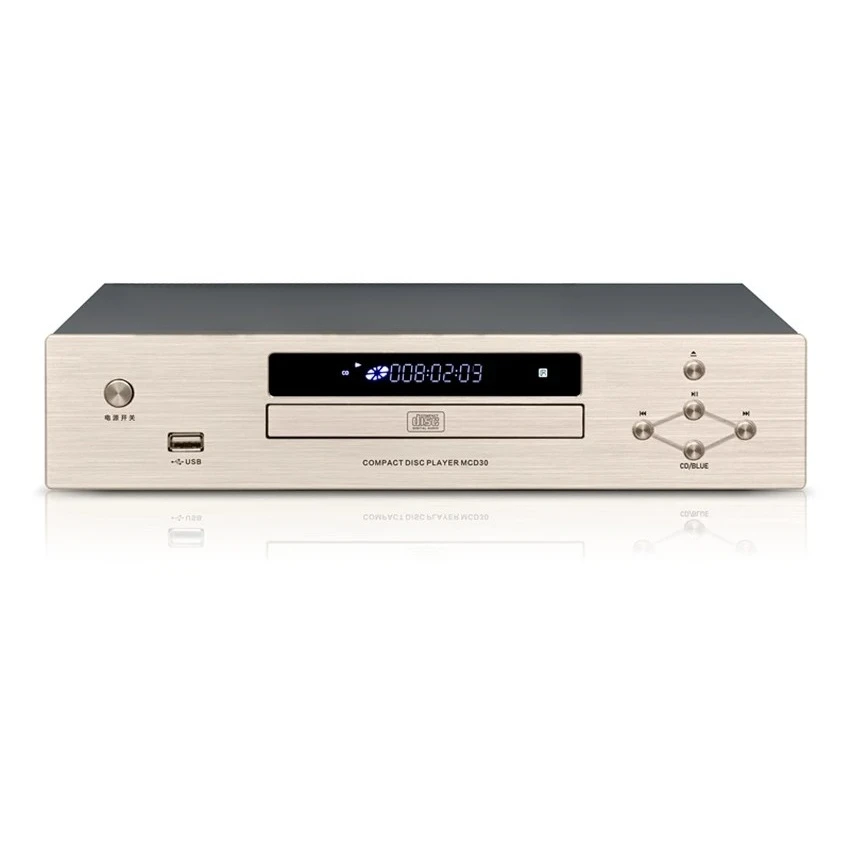 E25 MCD30 HIFI CD Player Bluetooth 5.0 USB Lossless Music Player Balanced Digital Optical Coaxial Output DTS Music Turntable