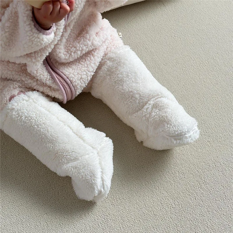 Warm Winter Baby Socks Coral Fleece Socks for Toddler Boys Girls Shoes Floor Socks Baby Clothing Accessories Newborn Item