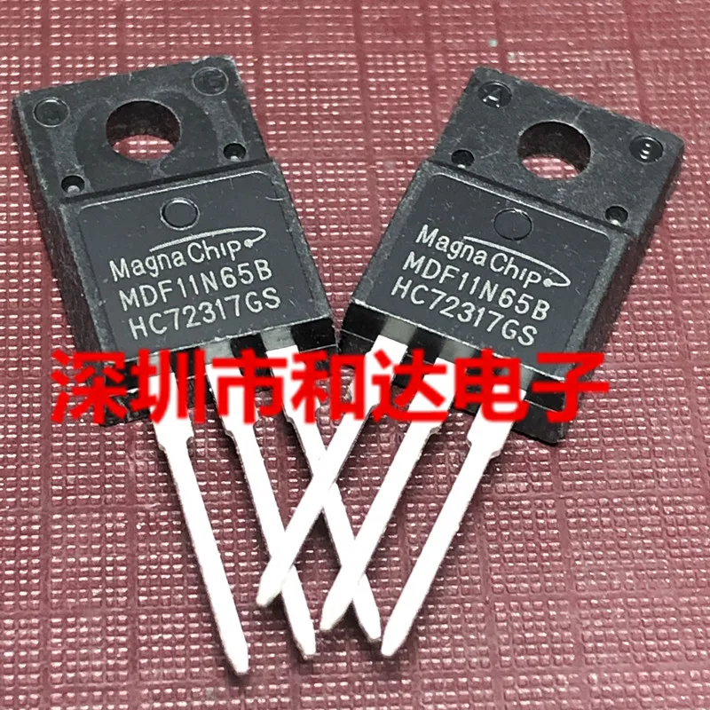 10 Stück MDF11N65B F 650 V 11 A