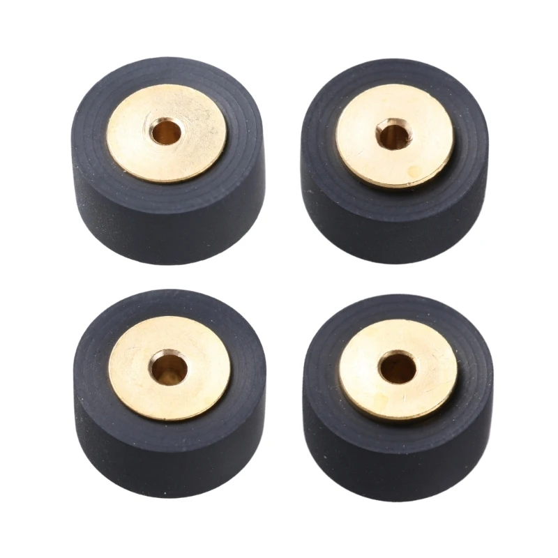 

DXAB Pinch Roller Rubber Bearing Tape Belt Pulley for Tape Recorder Replace