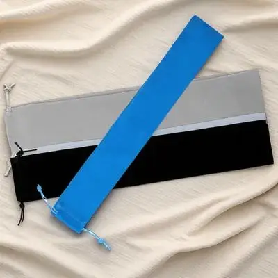 Custodia per flauto da 3 pezzi Custodia per registratore con coulisse Borsa per clarinetto per strumenti musicali