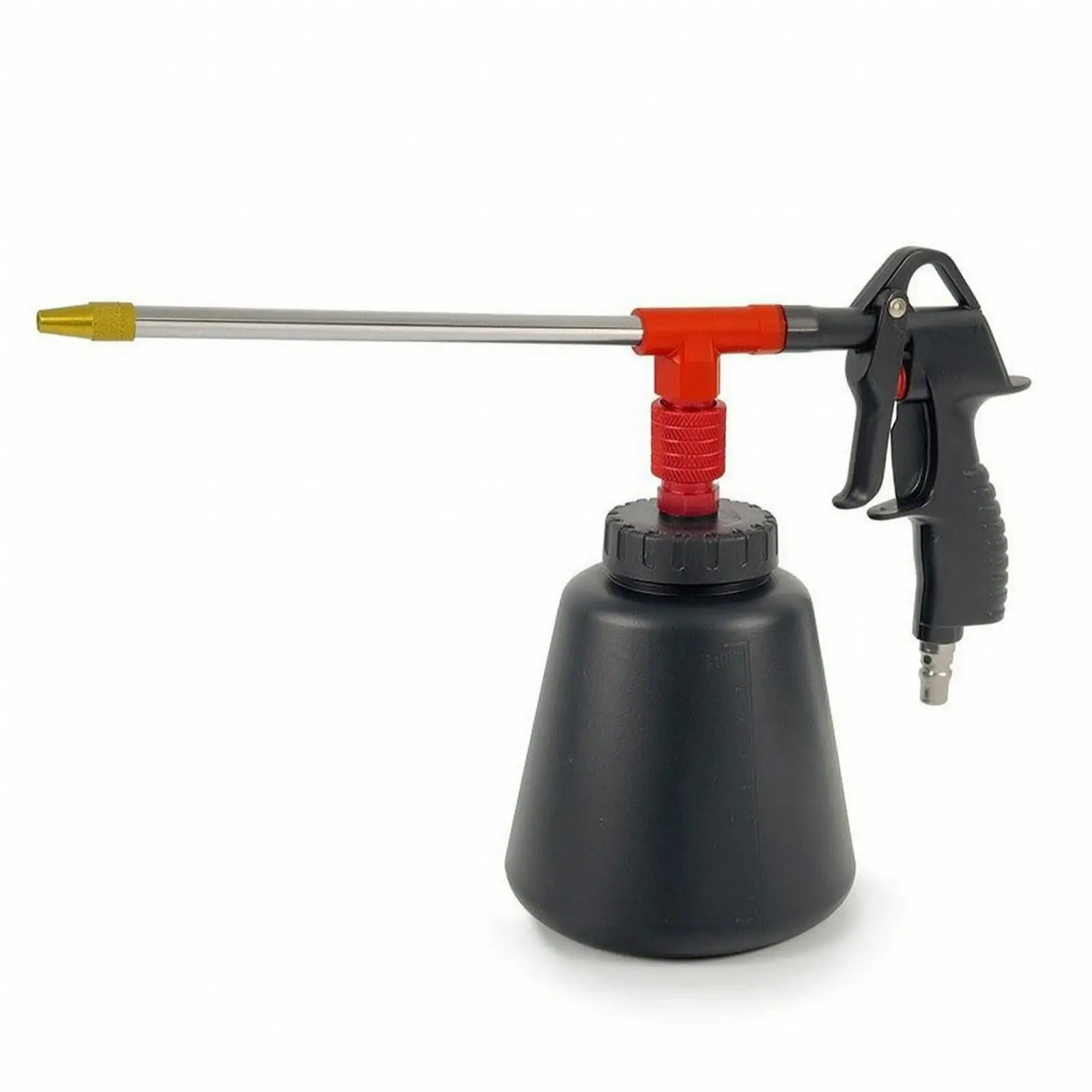 Versatile Pneumatic Cleaning Device Brass Nozzle Tip Long Tube for Car Wash Engine Degreasing and Rinsing