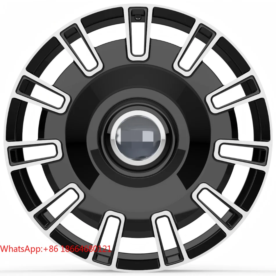 Exclusive Luxury 22 Inch Forged Aluminum Wheels High Performance Black Finish 5x120 PCD Customizable 1-PieceW205,W213,W166,X156,