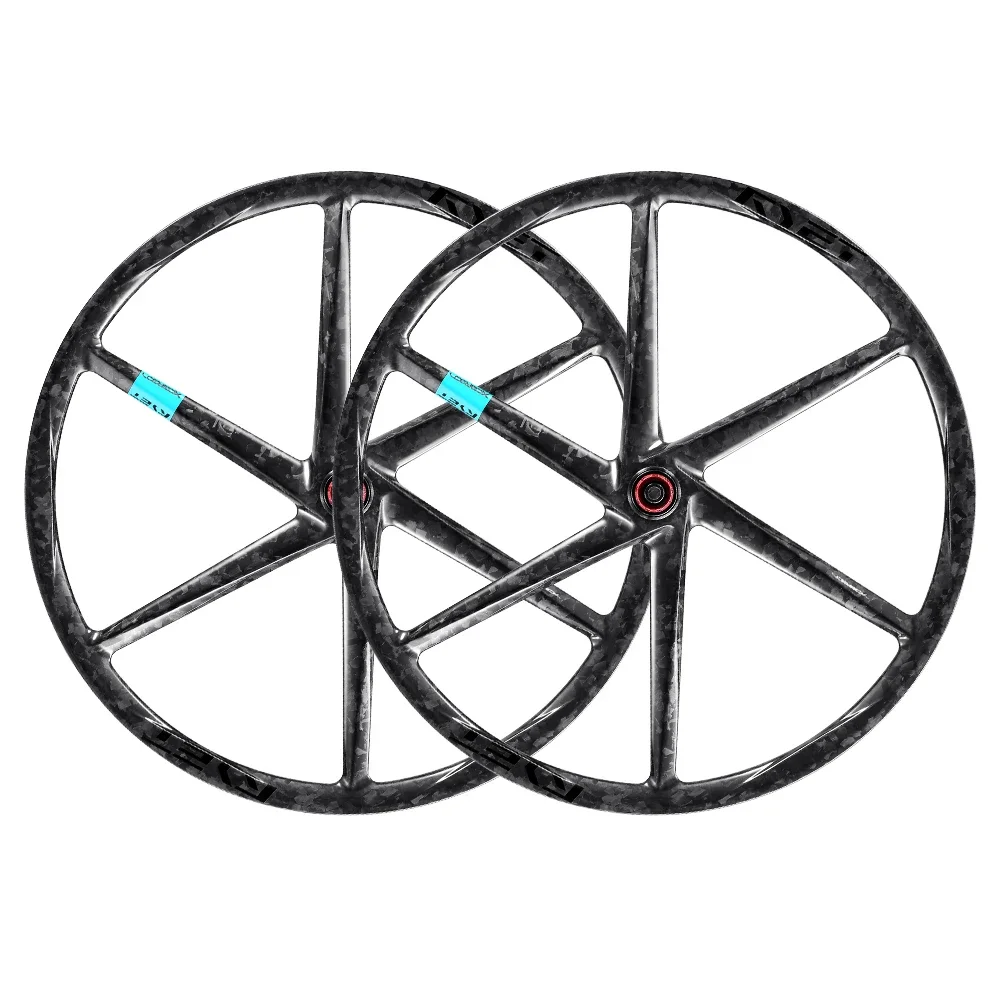 RYET 29er 6スポークMTBカーボンホイールセット 36Tセラミックブースト