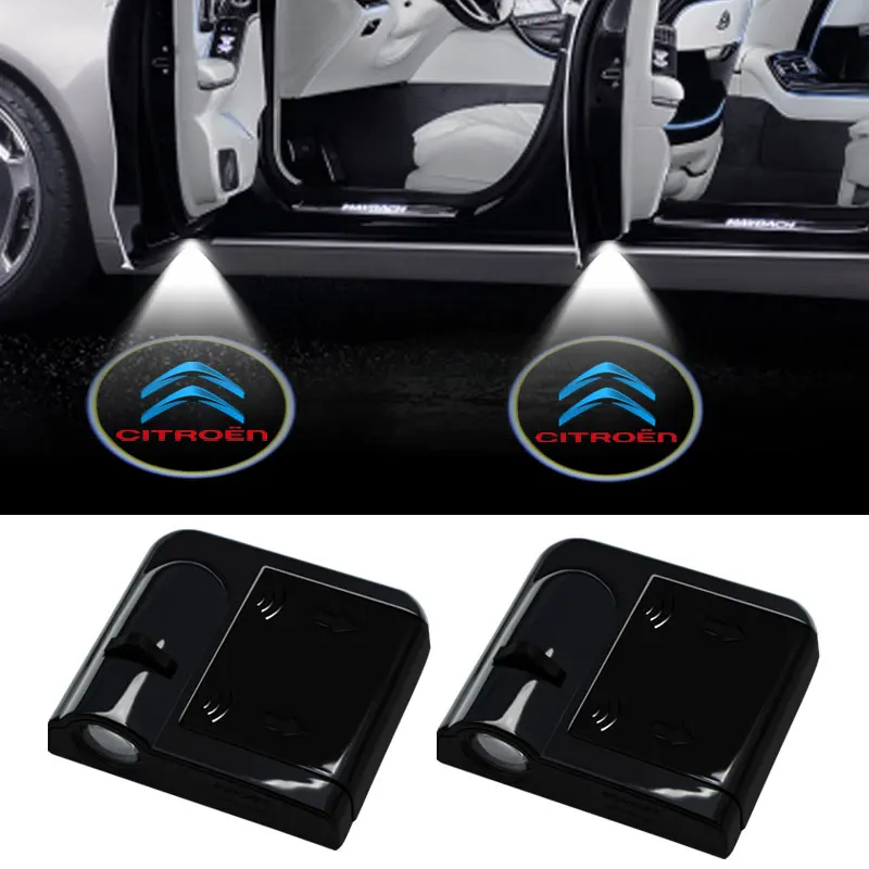 

2pcs Led Car Door Courtesy HD Light Projector Welcome Lamp for Citroen DS C2 SPIRIT DS3 WILD RUBIS DS4S DS5 5LS DS6 Accessories
