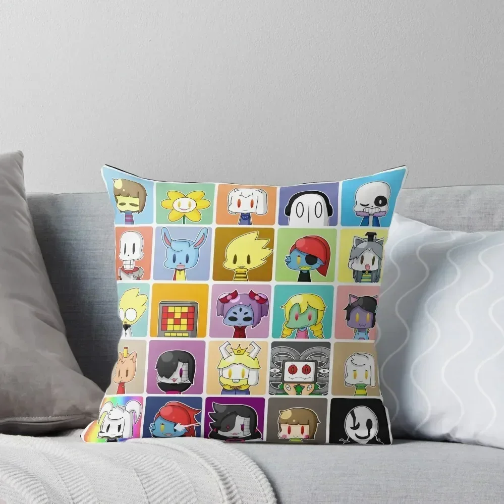 

Undertale Throw Pillow Cushion Covers For Living Room Pillow Cases pillow