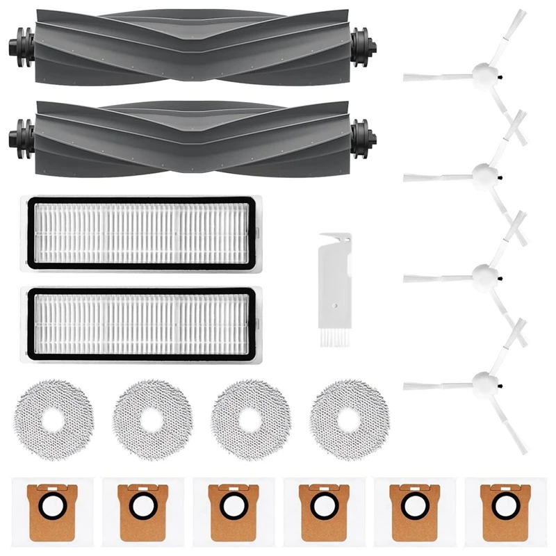 Cepillo lateral principal para Robot aspirador L10s Ultra / L10 Ultra, filtro Hepa, mopa, almohadilla, bolsas de polvo, accesorios