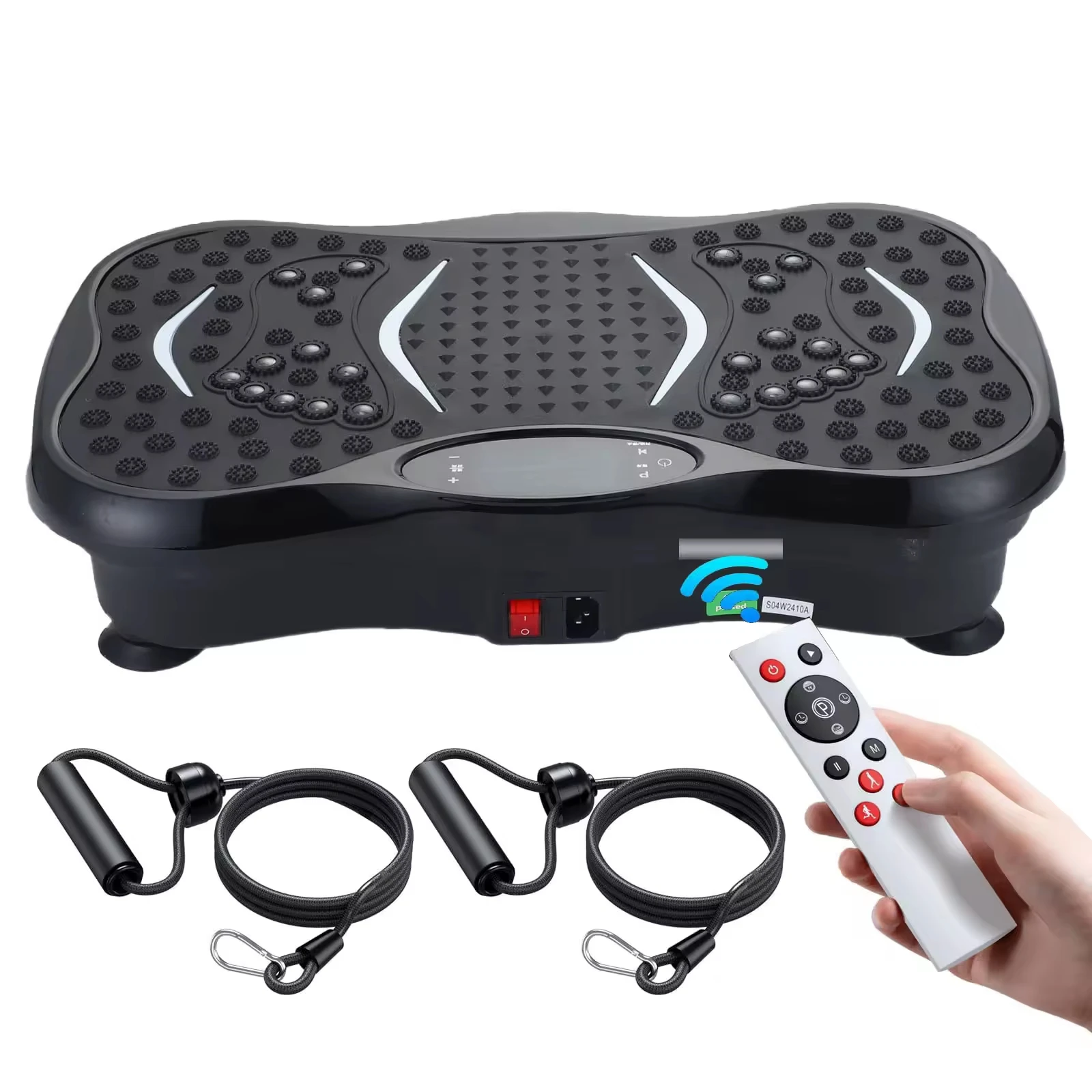 Customized Electric Vibration Platform Fat Reducer Exercise Machine Adjustable Intensity 5 Mode Slimming Fitness Vibration Plate