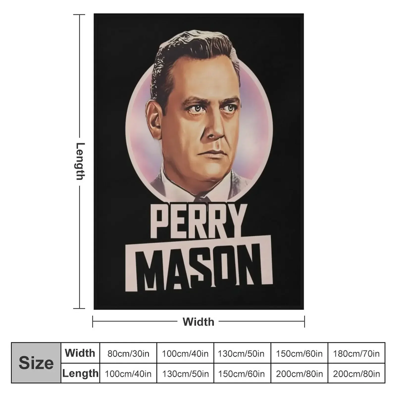 Perry Mason Throw Blanket blankets ands Single Blankets