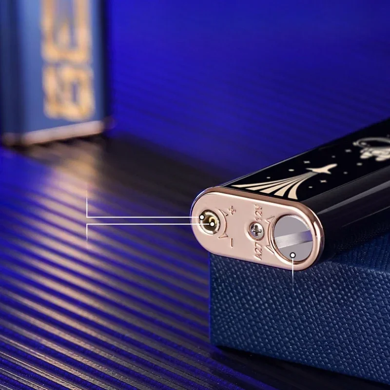 جديد صامت الإشعال موضة اللون المحمولة محايد مفتوح لهب نفخ أخف التدخين اكسسوارات الرجال هدية رائعة 2026