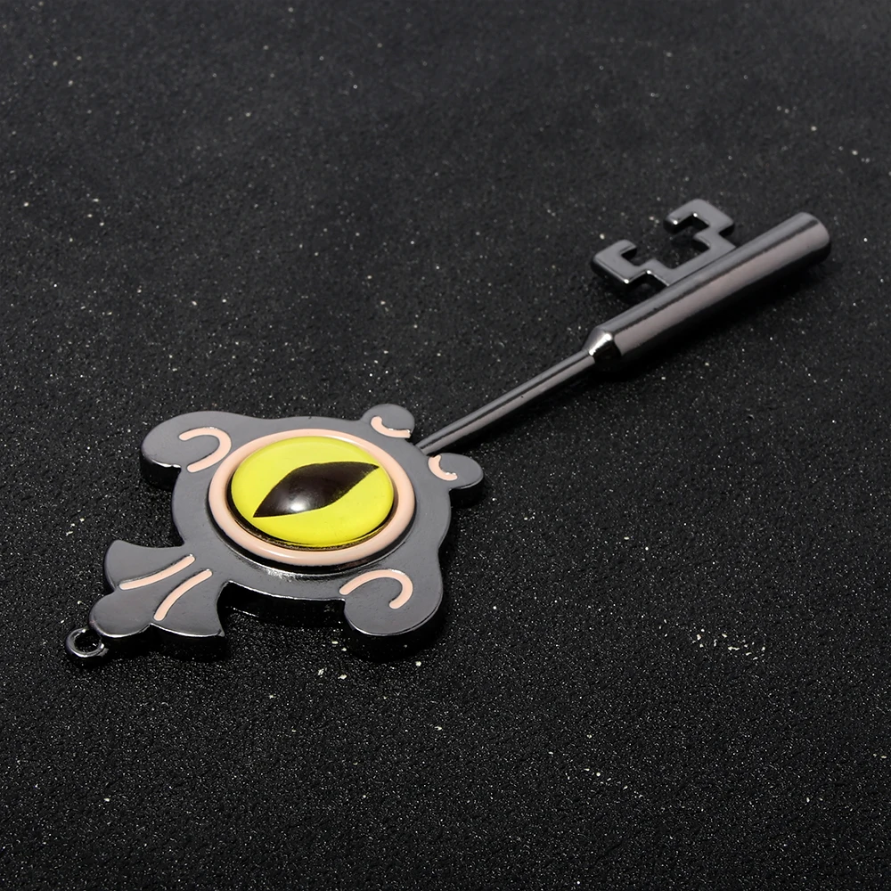 Anime Die Eule Haus Amity Portal Schlüssel Anhänger Cosplay Cartoon Retro Gold Farbe Auge Metall Schmuck Zubehör Prop Für Fans – Detail 6