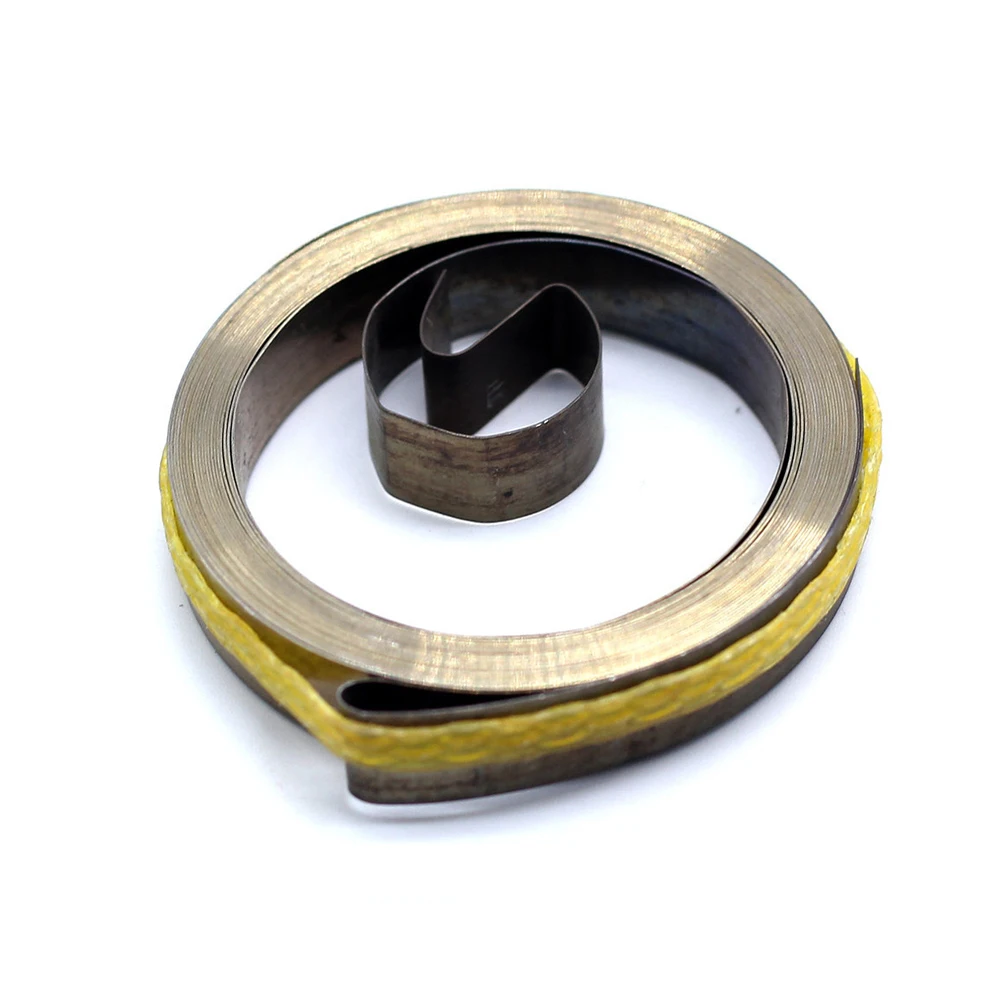 Customized stainless steel ribbon coil volute spiral flat clock constant force spring on sales