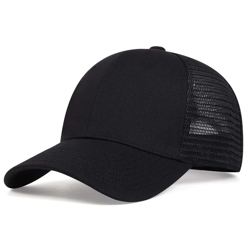 Unisex Leichte Baseballkappen mit Netz für Frühling und Sommer, Verstellbare Freizeithüte, Sonnenschutzhüte, Sport-Golfkappen – Detail 2