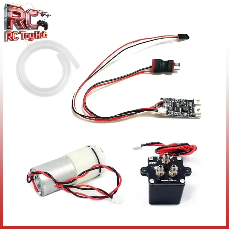 

TRX4 SCX10 SCX6 RC Crawler Truck Tamiya Tractor Model Exhaust Smoke Simulator Realistic Idling Smoke Accessory Upgrade for Model